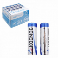 Батарейка Космос AA (LR6) (упаковка 20 шт.) Батарейка Космос AA (LR6) (упаковка 20 шт.)