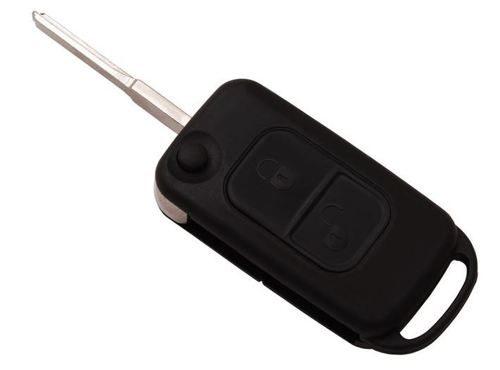MERCEDES ME-7_HU64 корпус пульта 2 кн. с FLIP лез. без лого