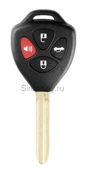Универсальный ключ XK серии VVDI Key Tool, 4 кнопки, стиль Toyota (XKTO02EN) Универсальный ключ XK серии VVDI Key Tool, 4 кнопки, стиль Toyota (XKTO02EN)